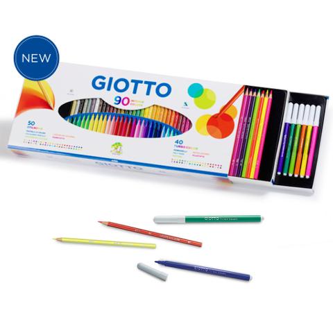 90 intense colors Giotto Fila 50 stilnovo 40 turbocolors