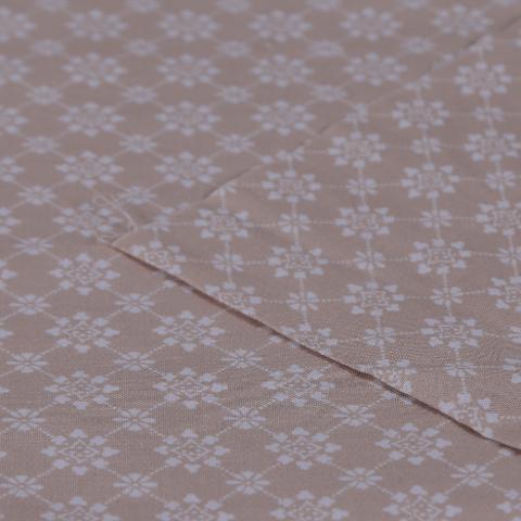 stoffa in cotone fondo colre beige stafil 170 x 50 cm