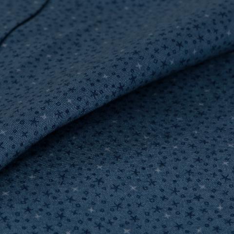 stoffa natale Colore grigio blu stafil altezza 110 cm x (multipli di 50cm)