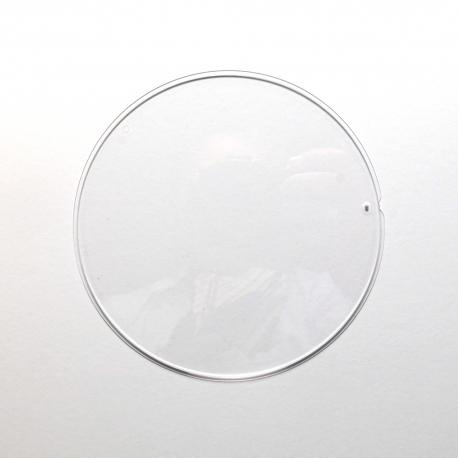 Divisorio per palla in plexiglass   arti e grafica diametro 10cm