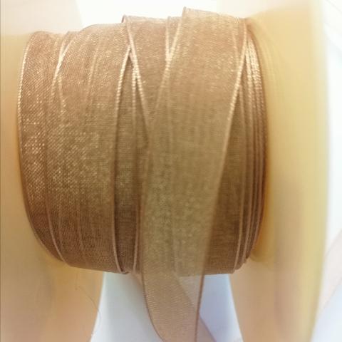 nastro organza oro arti e grafica 10 mm x 4 mt