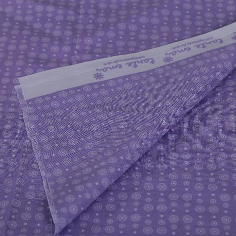 Stoffa Tante ema glicine con cerchi  TANTE EMA 130X30CM