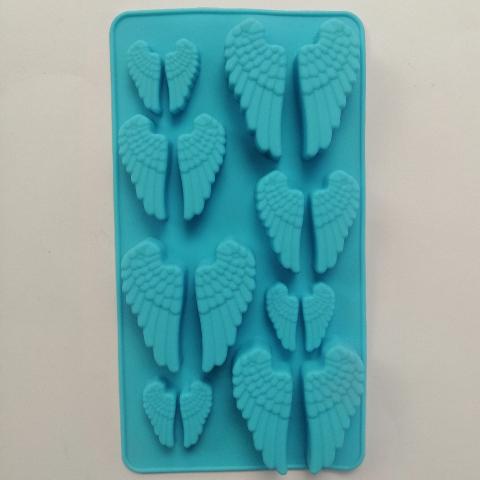 Stampo in silicone a forma di ali hobby fun 12 x 21 cm