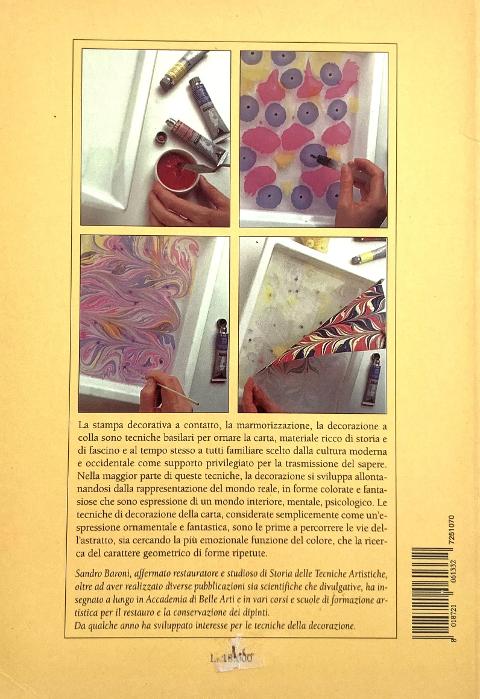 Decorare la Carta - Corso Pratico - Sandro Baroni Antea Edizioni Libro