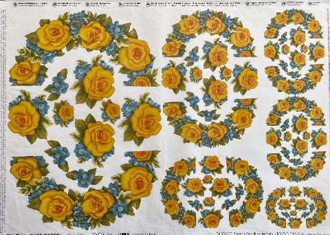 Carta velo - Rose Gialle SC3 TODO Paper Soft 50x70 cm