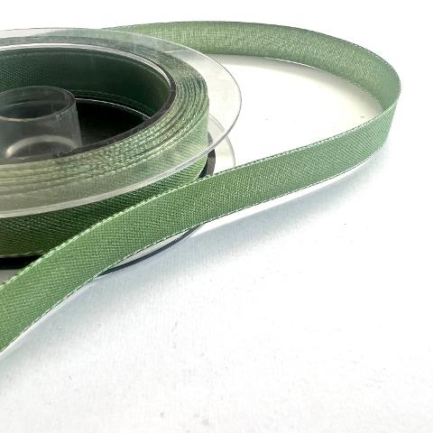 Nastro Unica Tinta Verde Oliva  - 15 mm GoldiDecor 100 mm