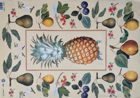 Carta Classic - Ananas (sc2) Le Carte Ucic 31 x 48 cm