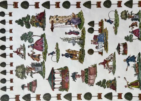 Carta Classic - Giardini (SC1) Calambour 50 x 70 cm