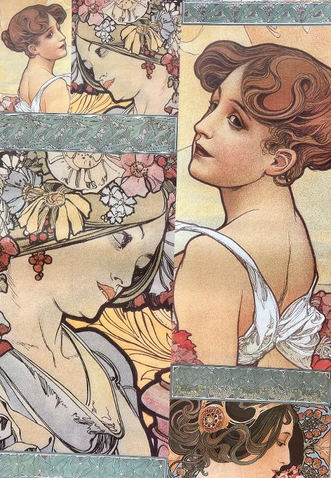 Carta Classic - Flora (SC1) Stamperia 50 x 70 cm