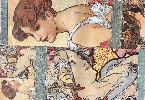 Carta Classic - Flora (SC1) Stamperia 50 x 70 cm