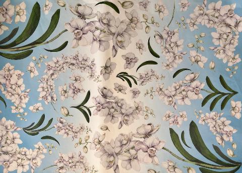Carta Classic - Fiori Bianchi (sc2) Stamperia 50x70 cm