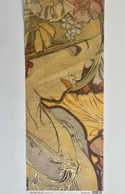 Carta di riso - Flora Stamperia 60 x 24 cm