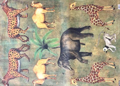 Carta velo - Animali nel Verde TODO Paper Soft 50 x 70 cm