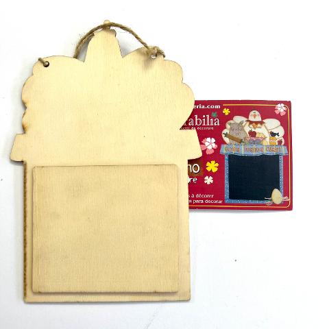 Sagoma Country in Legno - Gallina Stamperia 21 x 12 cm