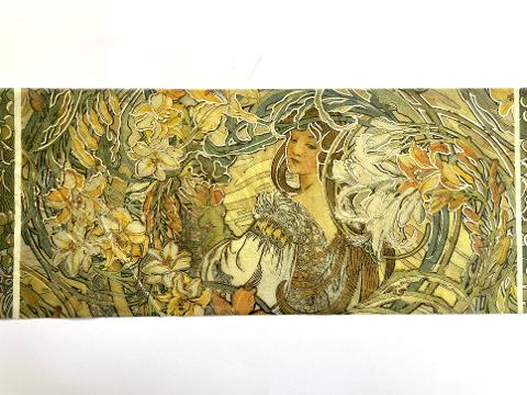 Carta di riso - Donna Floreale Stamperia 60 x 24 cm