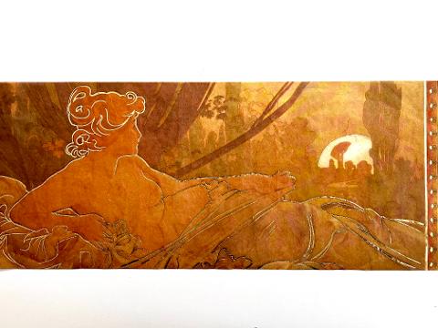 Carta di riso - Donna Al Tramonto (SC1) Stamperia 60 x 24 cm