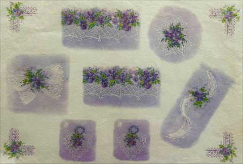 Carta riso violette stamperia 33x48