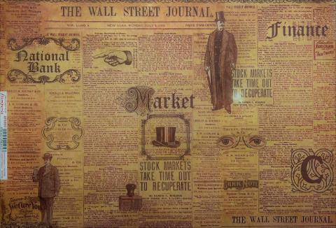 Carta riso the wall street journal stamperia 33x48