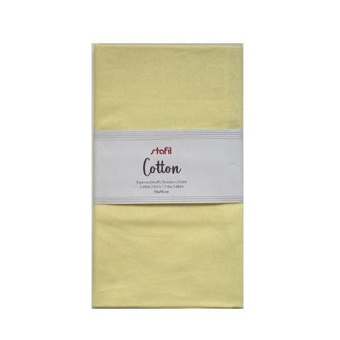 Tessuto cottone colore giallo Stafil 55x70 cm