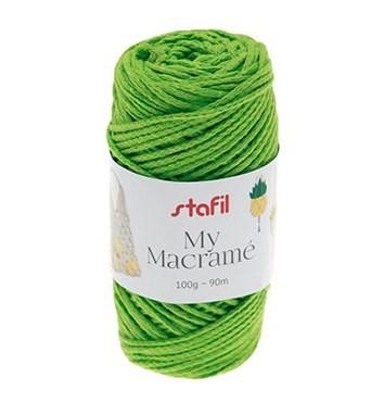 My Macramè colore verde stafil 100g - 90m