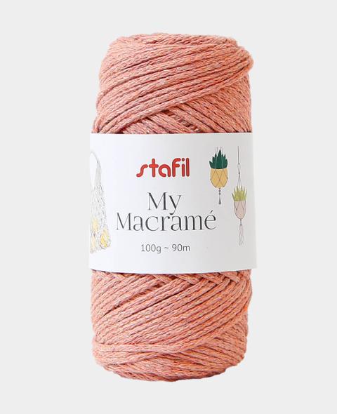 My Macramè colore pesca stafil 100g - 90m