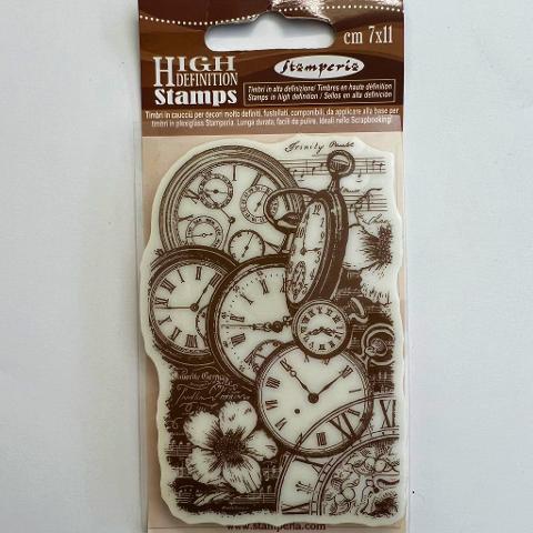 Timbro orologi Stamperia 7 x 11 cm