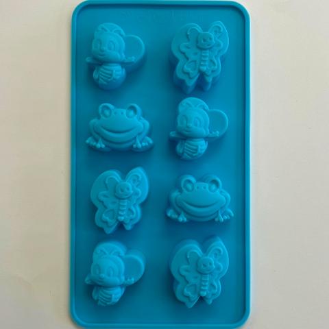 Stampo in silicone - Farfalle  api e Rane hobby fun 12 cm x 20cm