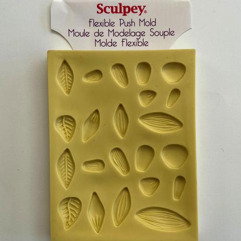 Stampo in silicone foglie Sculpey 9,5 x 12,5 cm