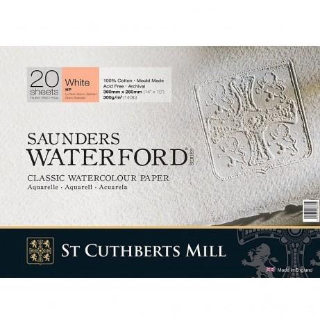 Blocco acquerello Saunders Waterford st cuthberts mill Grana Satinata 360 x 260 mm