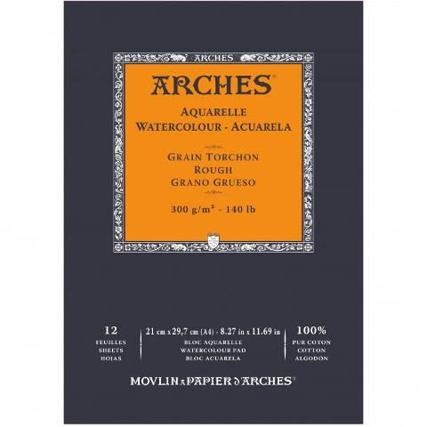Blocco acquerello Arches Grana Grossa 21 x 29,7 300g/mq