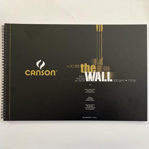 Blocco The Wall Canson formato A 3+ 29,7 x 42cm  200 g/m2