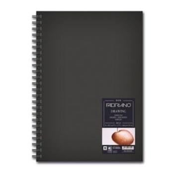 Blocco da disegno spiralato Fabriano 21 x 29,7 cm | 160 g/m² 80 lbs | 60 fogli