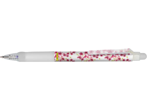 penna  cancellabile magixx inchiostro blu 0,7 mm OnLine modello decoro fiori rosa