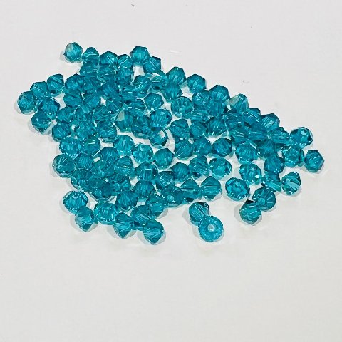 Swarovski bicono Blue Zircon 3 mm swarovski 3 mm (busta da 100 pz)