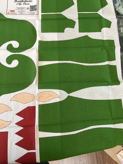 Bamboliamo Elfo Fiocco 4479-02 Stafil 100 x 70 cm