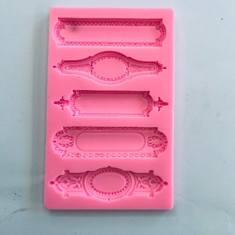stampo in silicone (composto da 5 tags) renkalik 16mm x 30mm circamo