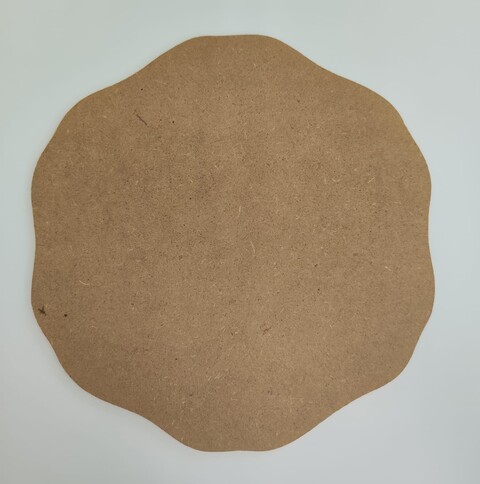 Sagoma In MDF tonda smerlata to.do diametro 25