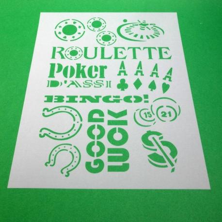 Stencil roulette stamperia 21x29,7