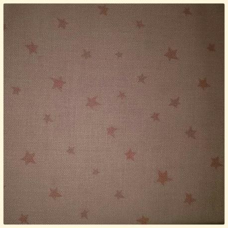 Tessuto americano rosa con stelline to.do 50x55cm