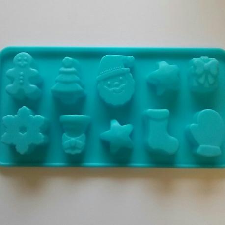 Stampo decori natalizi hobby fun soapy fun