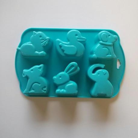 Stampo in silicone a forma di animali hobby fun 16 cm x 10 cm