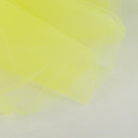 Tulle Giallo Limone per Bombiniere, Danza, Matrimonio  arti e grafica Tessuto Altezza 300 cm | larghezza 100 cm