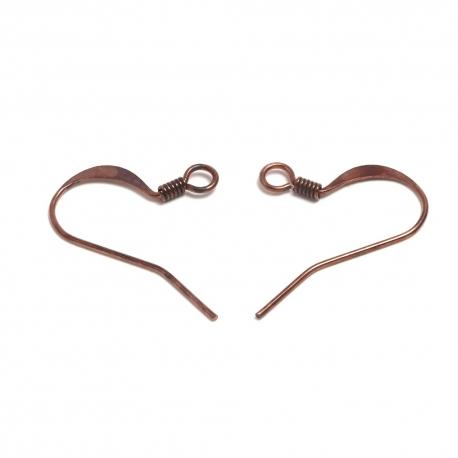 Busta da orecchino monachella colore rame(10 coppie) menoni colore rame