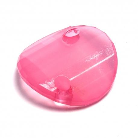 Perla in resina rosa opalescente - pet2 (busta da 2 pezzi) arti e grafica D 22mm