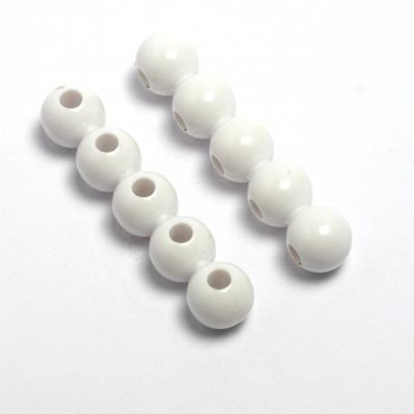 Perla bianca - bru1 ( busta da 4 pezzi) arti e grafica 40mm
