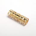 Ciondolo guarnizione tubolare colore oro menoni 13x40