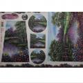 Carta riso decoupage fantasia primavera stamperia 33x48 (cm)