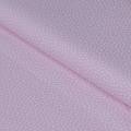 Tessuto rigatino rosa con piccoli  pois bianchi Stafil cm 150 x 50