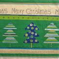 tovaglioli per decoupage natalizio  alberi stilizzati arti e grafica busta da 2 pezzi 33x33