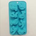 Stampo in silicone a forma di uccellini hobby fun 11 x 21 cm
